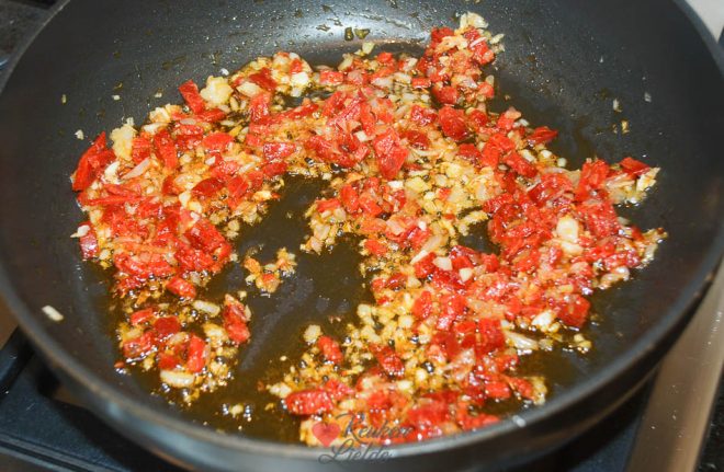 Fruit de ui en knoflook zacht