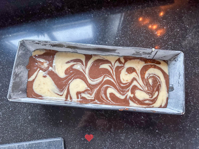 Gemarmerd bananenbrood