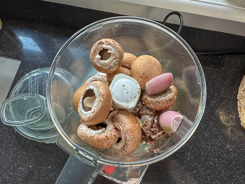 Champignonvulling voor beef wellington