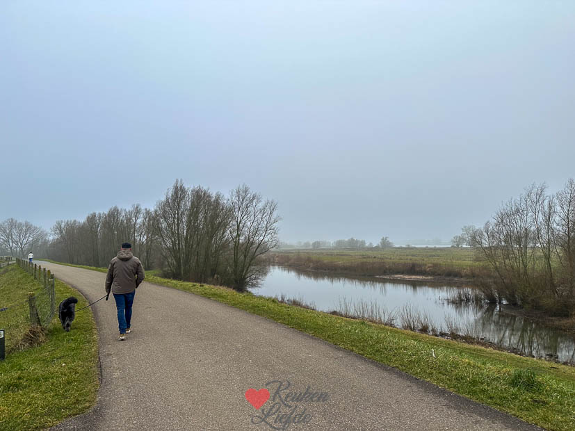 Rondje dijk wandelen